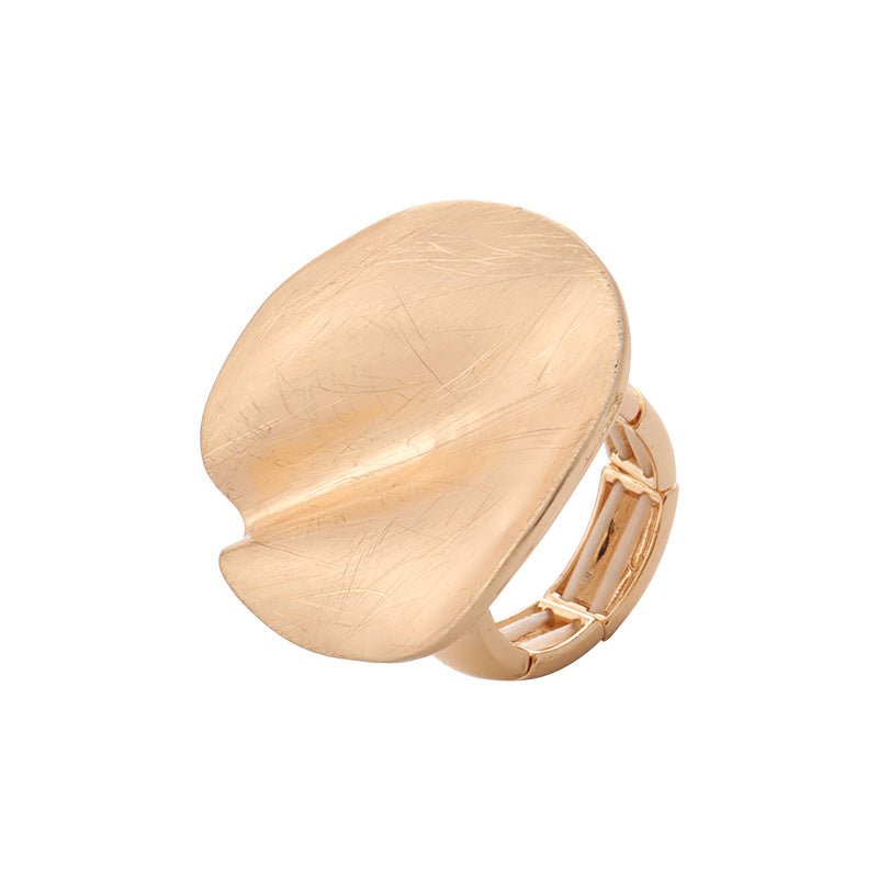 Assorted Matte Gold Adjustable Rings - Kelly Obi New York