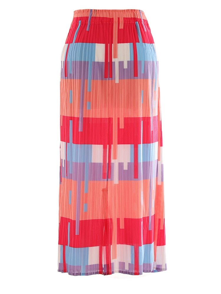 Autumn Stripe Skirt - Kelly Obi New York