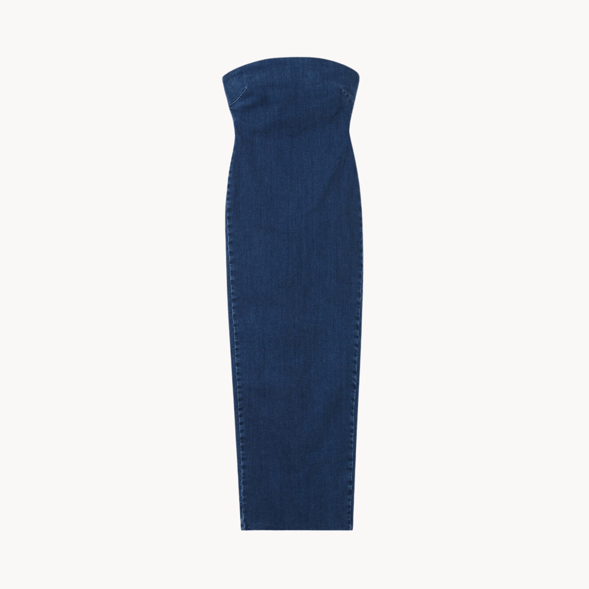 Backless Strapless Denim Dress - Kelly Obi New York