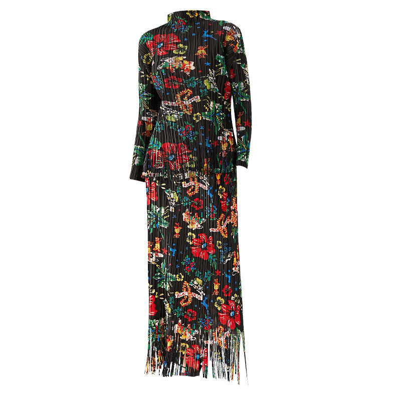 Black Floral Fringe Set - @jenjeanpierre - Kelly Obi New York