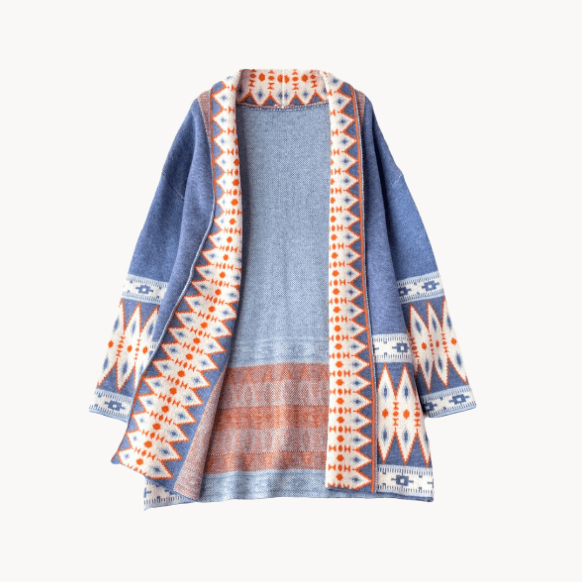 Bohemian Loose Fit Knit Cardigan - Kelly Obi New York