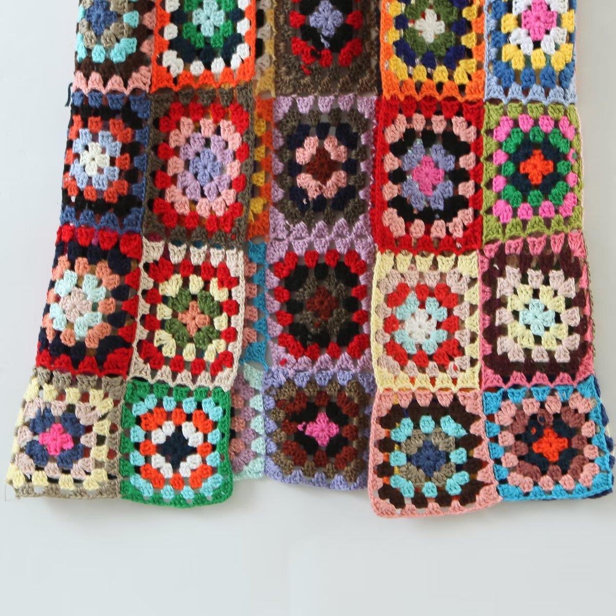 Boho Knit Maxi Sweater - Kelly Obi New York