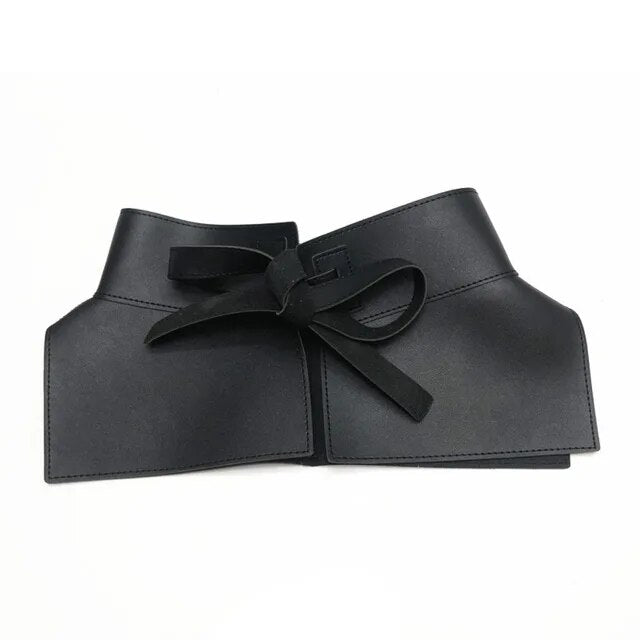 Bow Tie Wide Belt - Kelly Obi New York