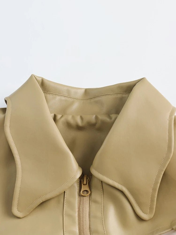 Butterfly Collar Two Tone Jacket - Kelly Obi New York