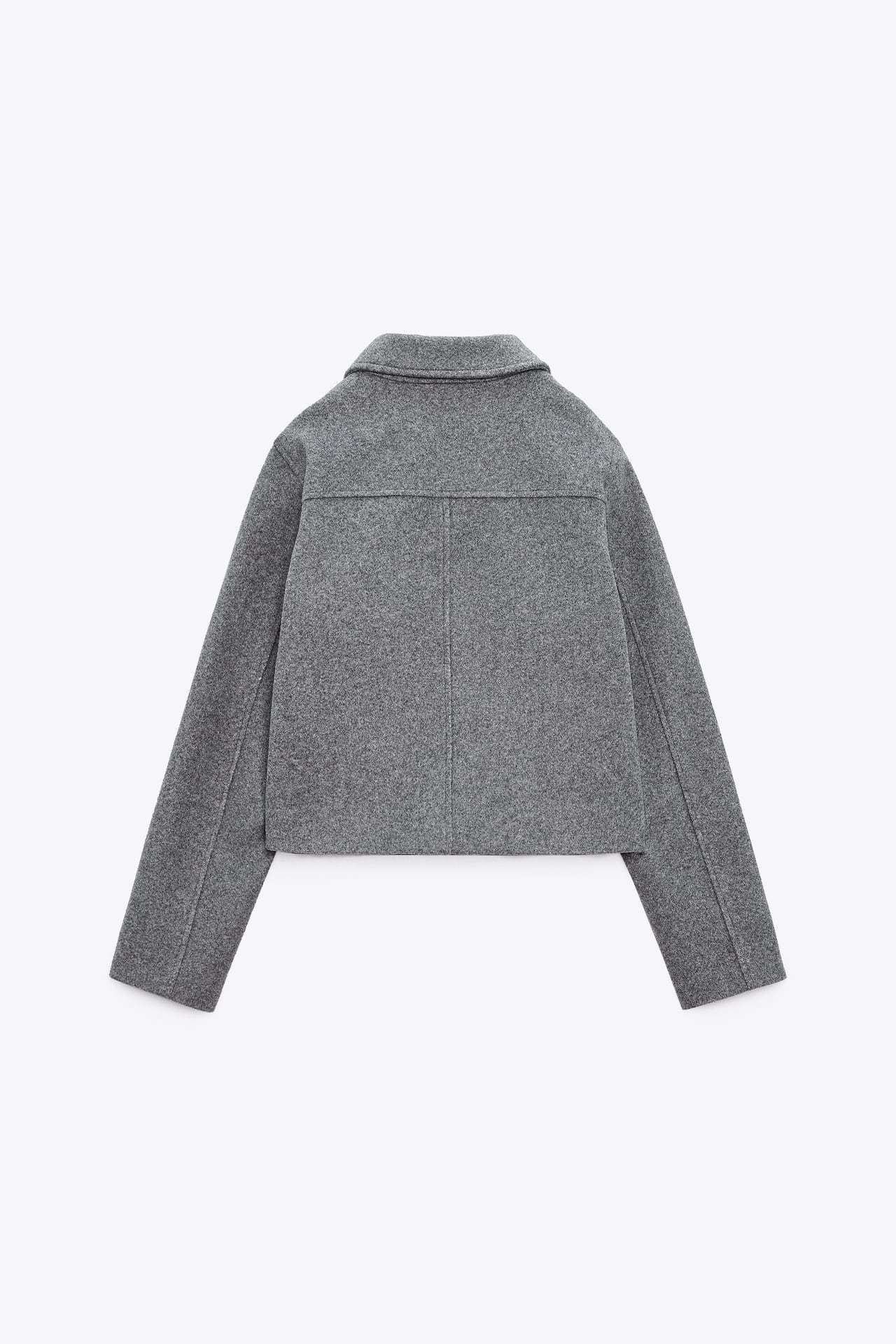 Button Down Woolen Jacket - Kelly Obi New York