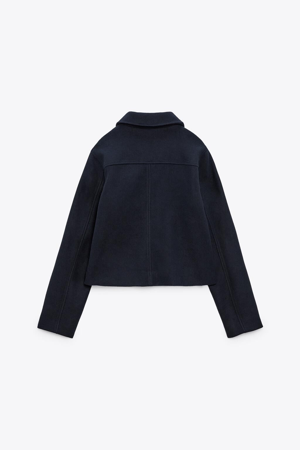 Button Down Woolen Jacket - Kelly Obi New York