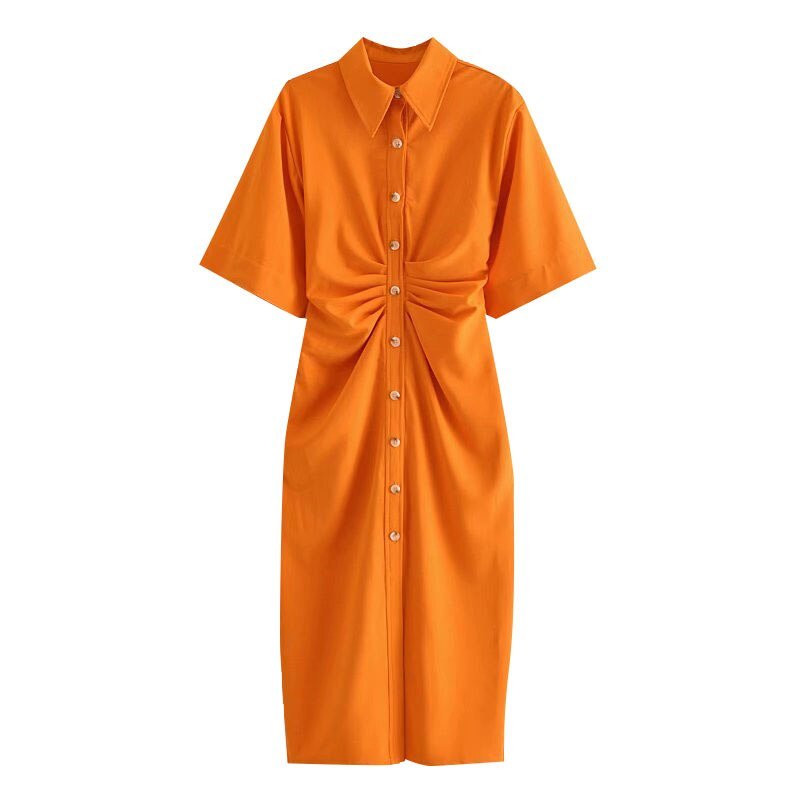 Button Shirt Dress - Kelly Obi New York