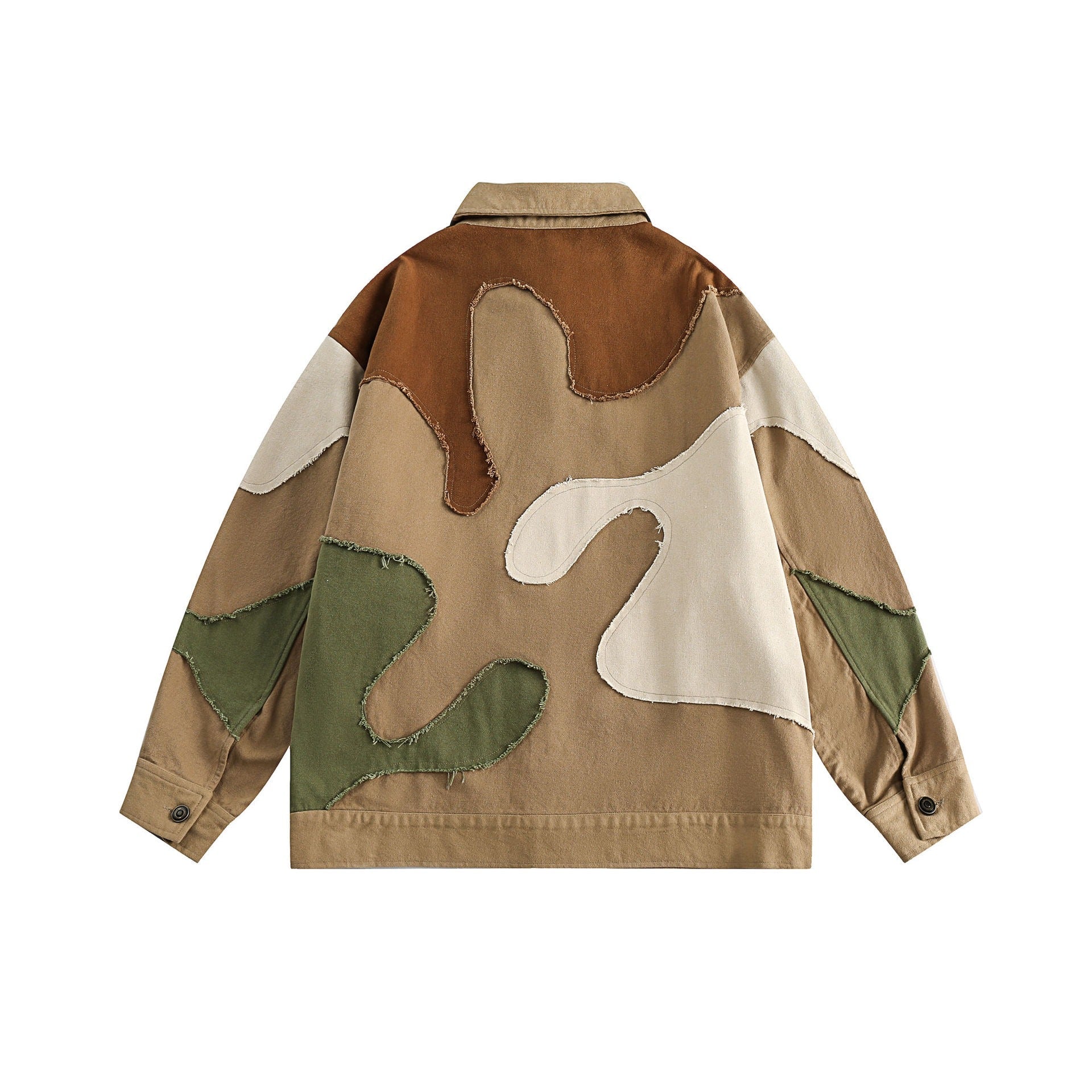 Camouflage Loose Fit Jacket - Kelly Obi New York