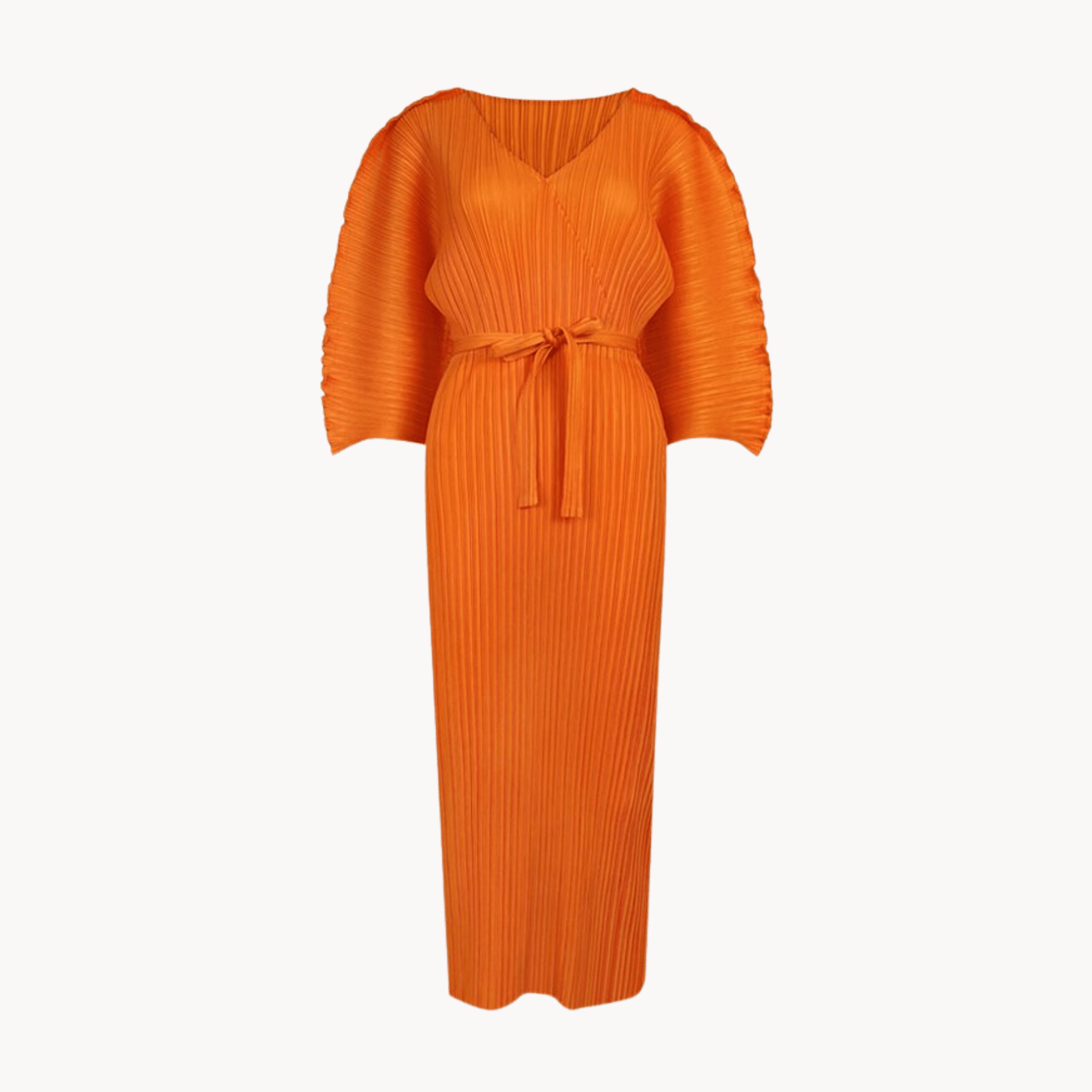 Canary Pleated Dress - Kelly Obi New York