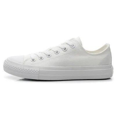 Canvas Lace-Up Sneakers - Kelly Obi New York