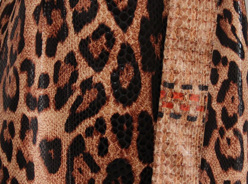 Cheetah Trench Coat - Kelly Obi New York