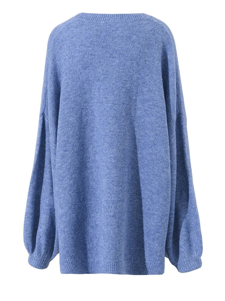 Comfy Big Knit Sweater - Kelly Obi New York