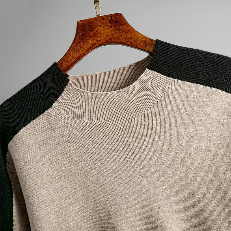 Contrast Color Sweater+Pants Set - Kelly Obi New York