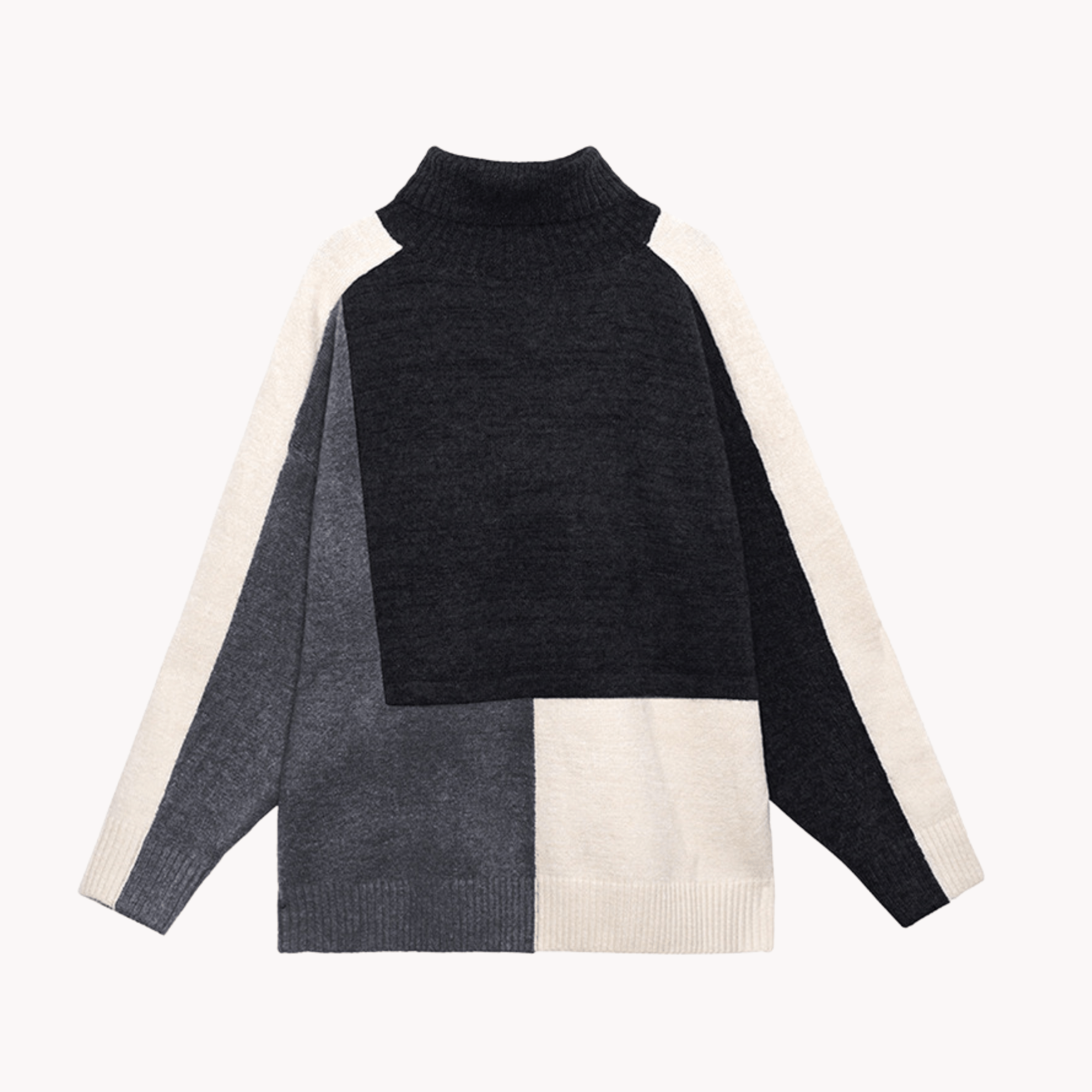 Contrast Colorblock Sweater - Kelly Obi New York