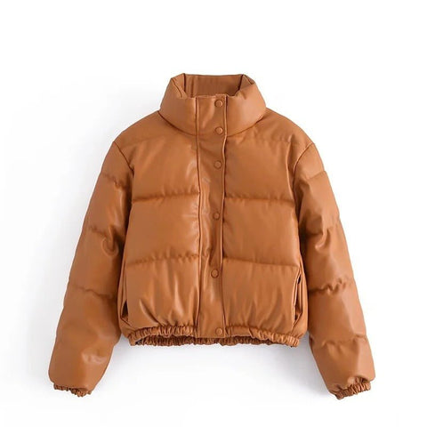 Cotton Padded Puffer Jacket - Kelly Obi New York