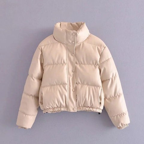 Cotton Padded Puffer Jacket - Kelly Obi New York