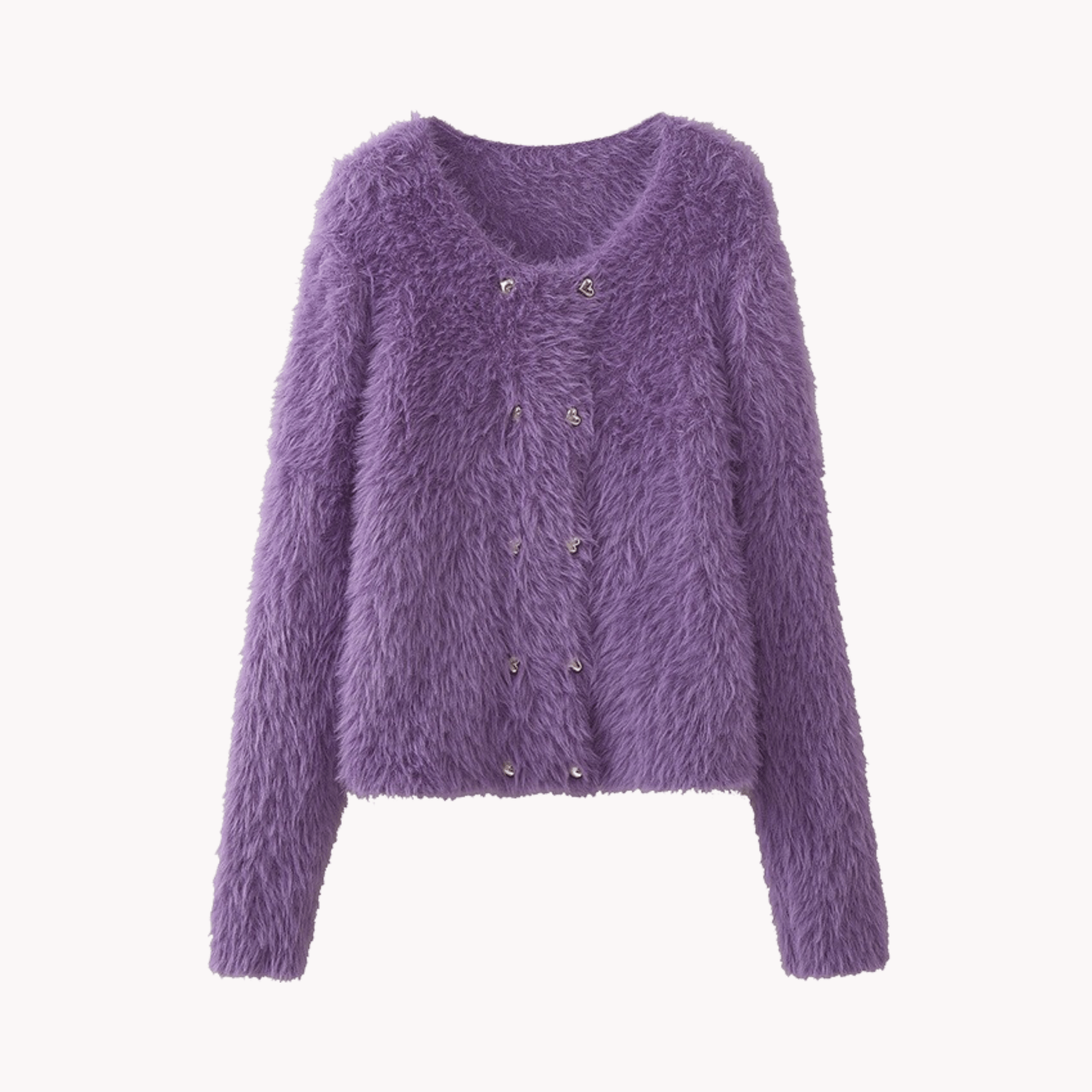 Cozy Mohair Knit Sweater - Kelly Obi New York