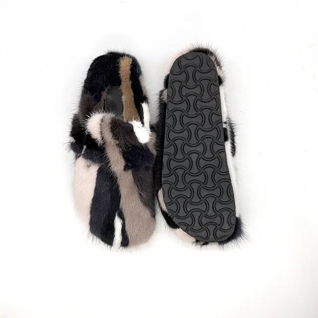 Cozy Winter Fur Slippers - Kelly Obi New York