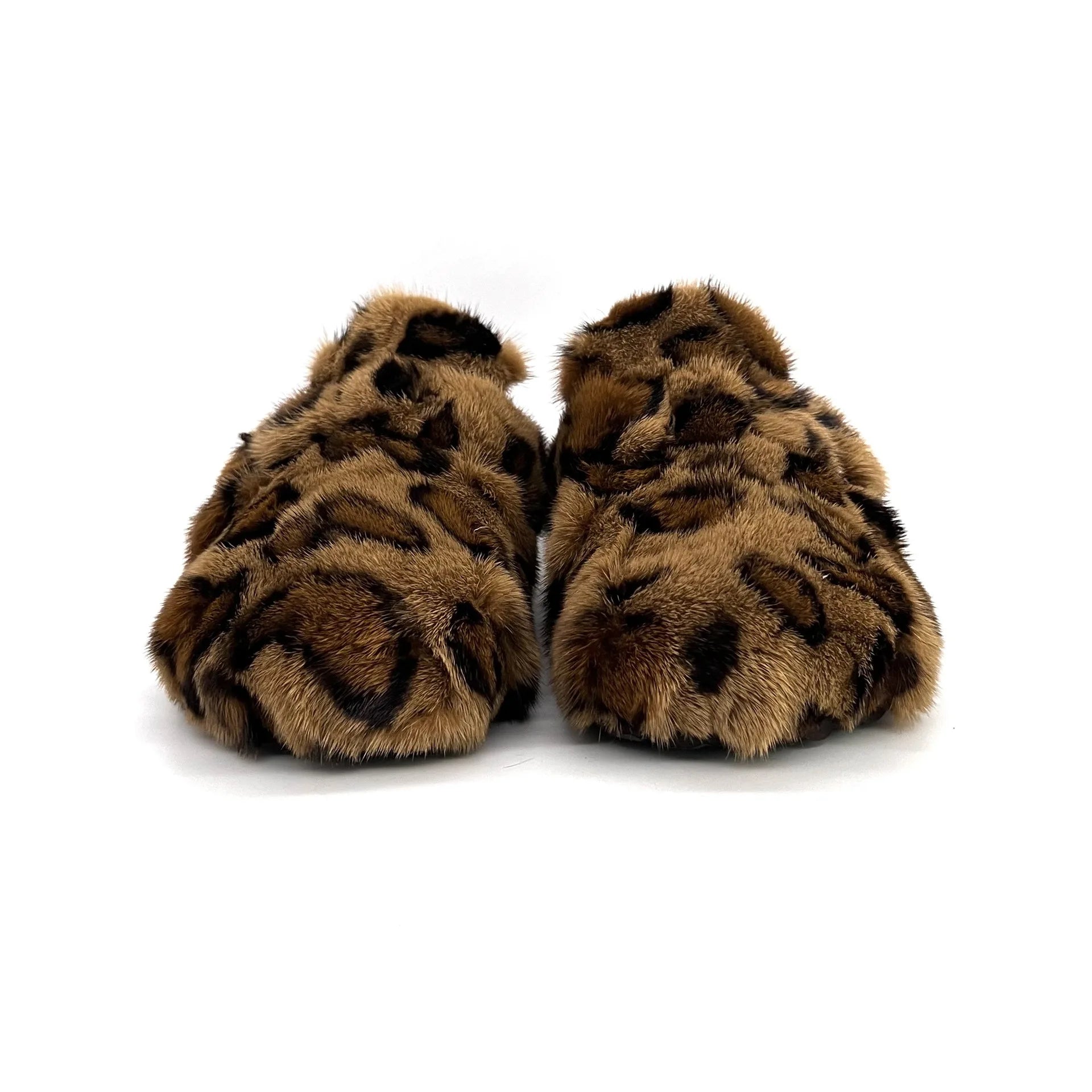 Cozy Winter Fur Slippers - Kelly Obi New York