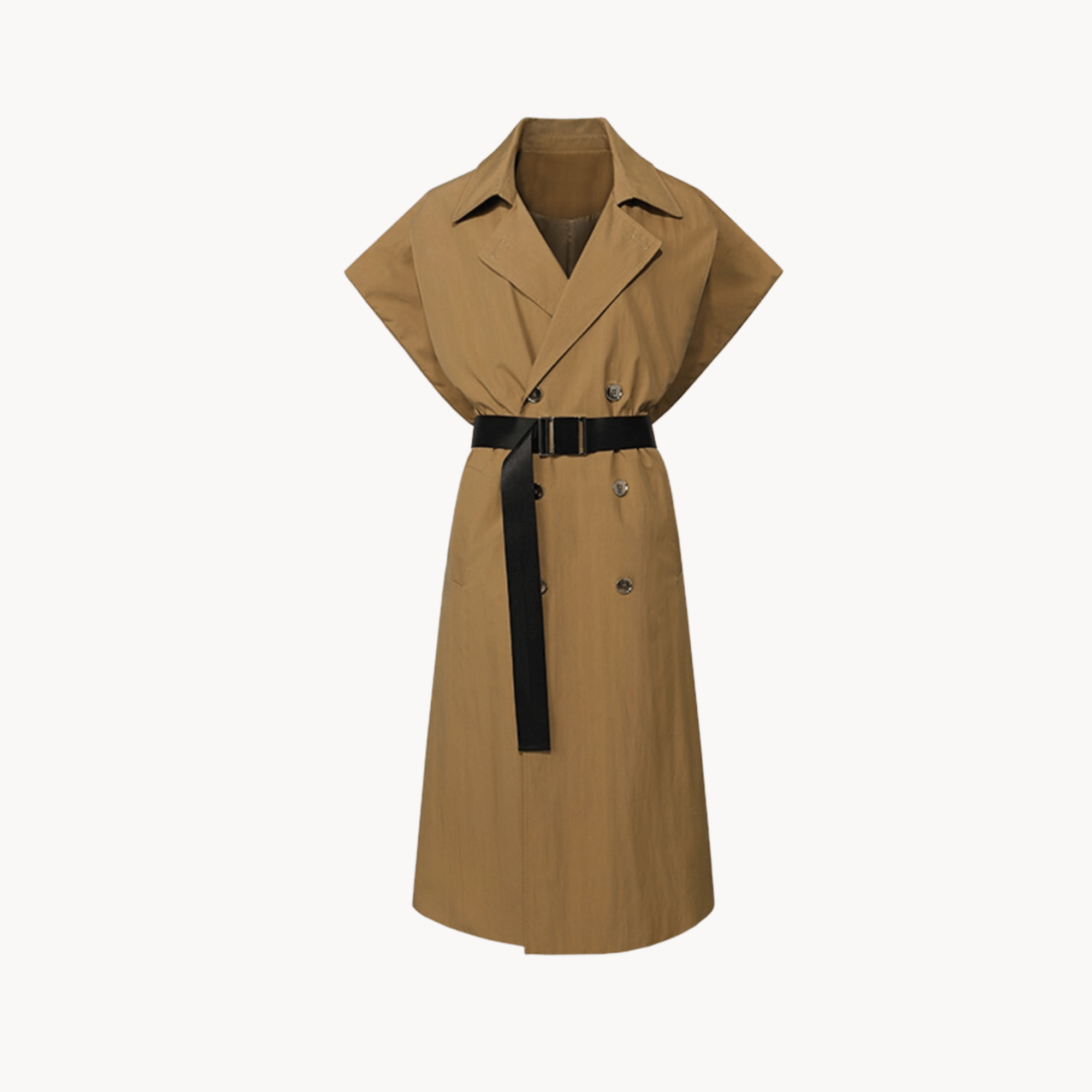 Double Breasted Vest Trench - Kelly Obi New York