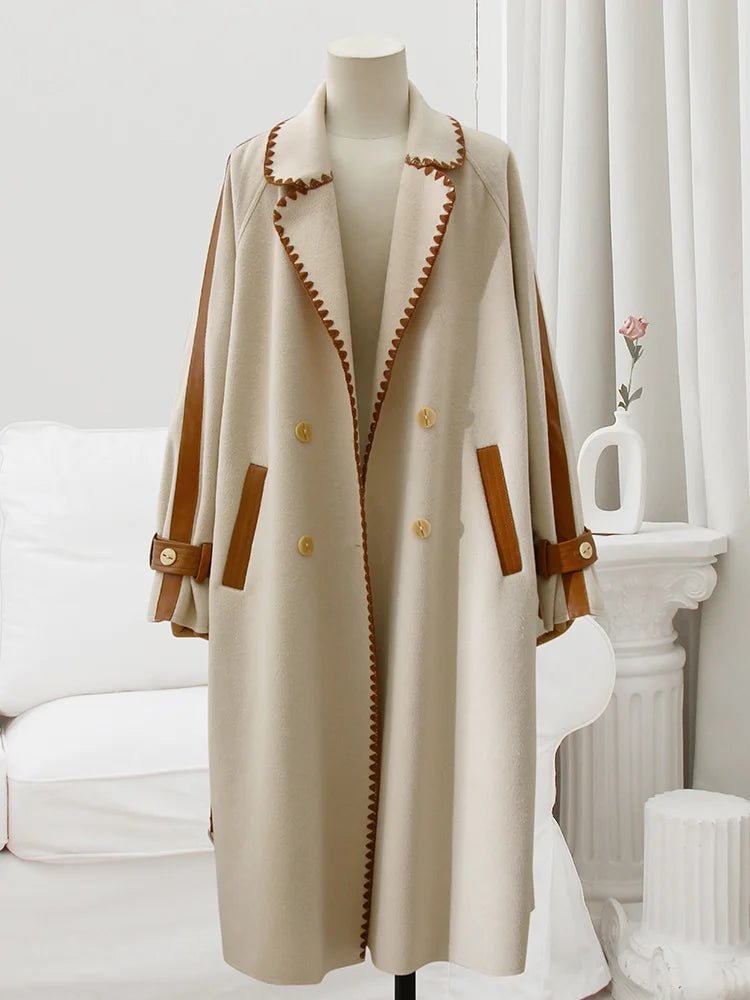 Double Sided Belted Trench Coat - Kelly Obi New York