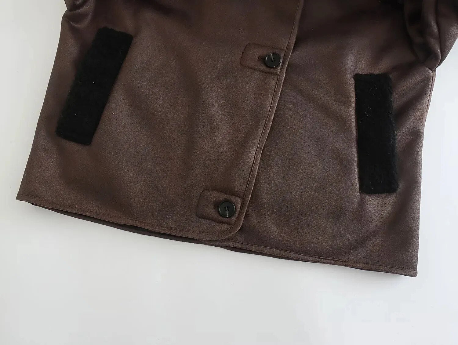 Double Sided Faux Leather Jacket - Kelly Obi New York