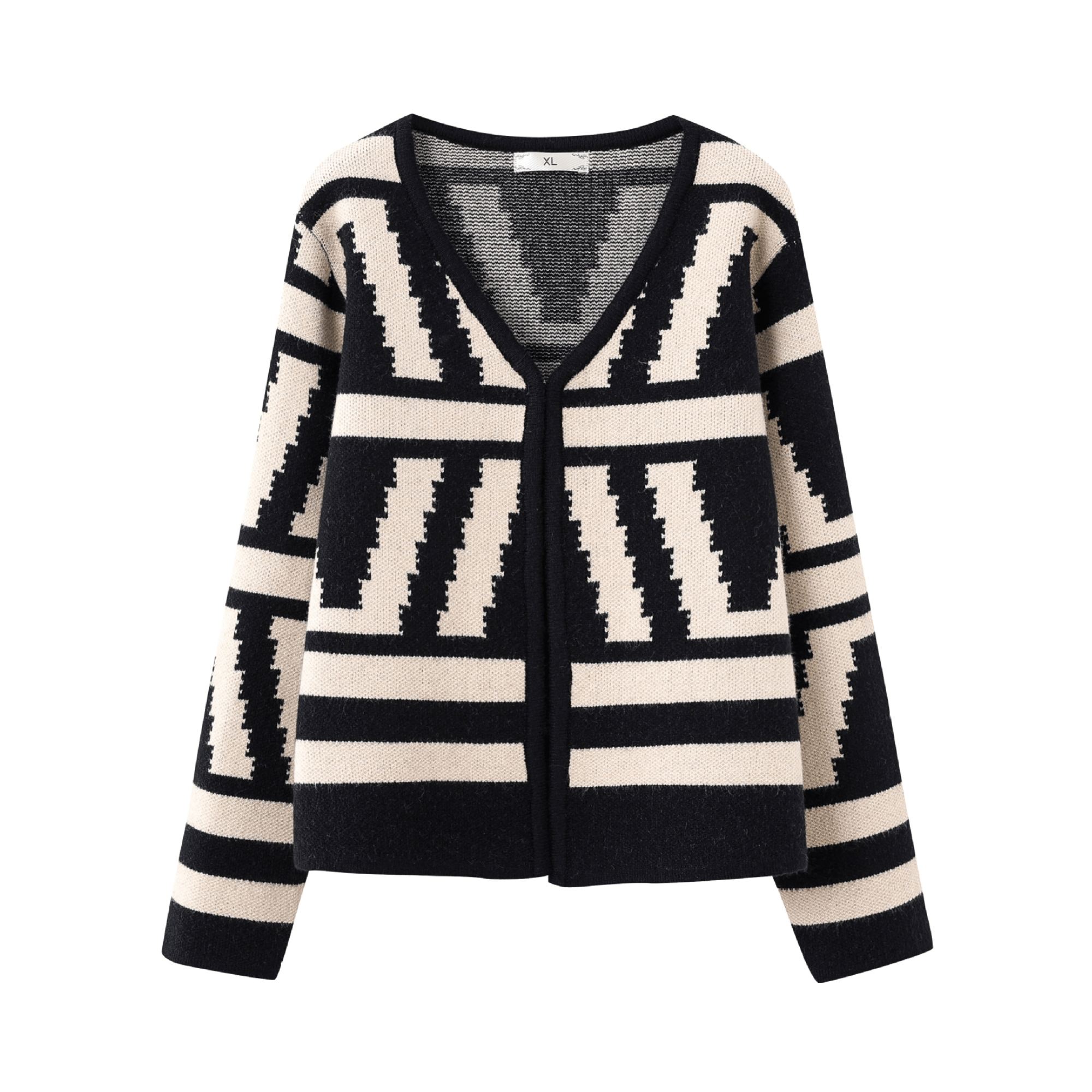 Ethnic Open Front Knitter Jacket - Kelly Obi New York