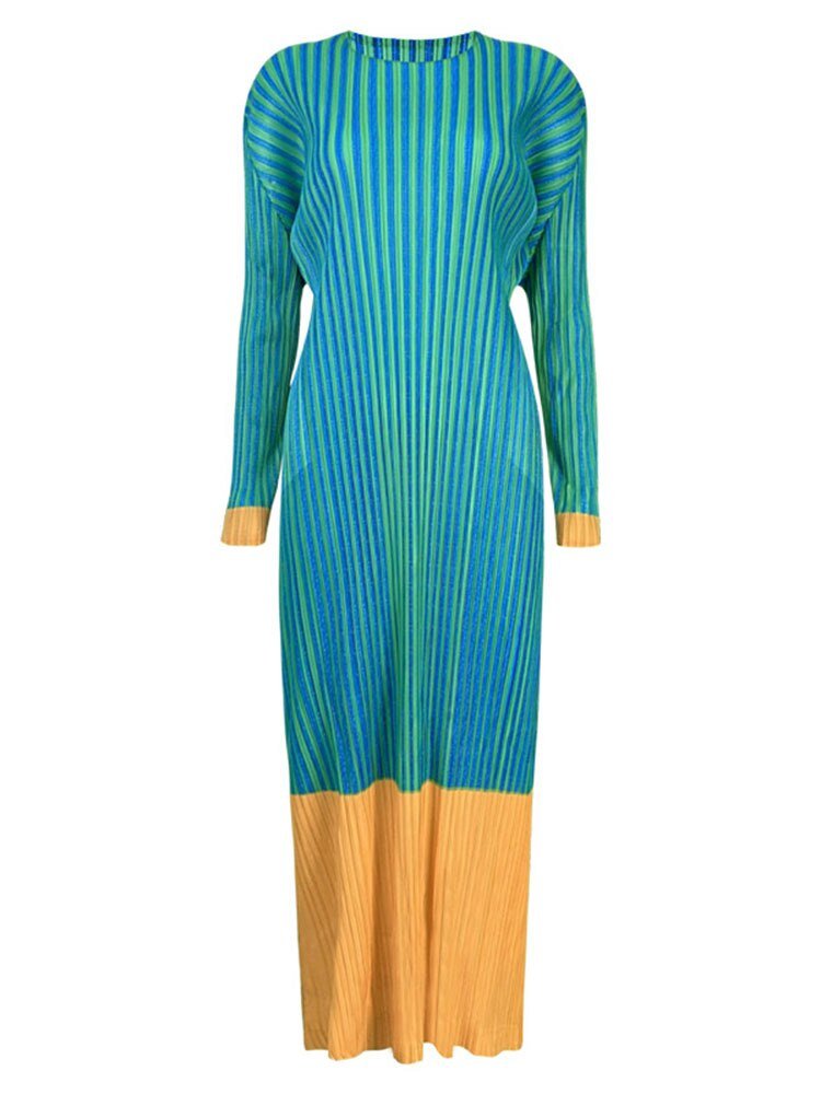 Eve Pleated Dress - Kelly Obi New York