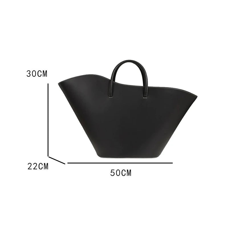 Fan Shaped Large Capacity Bag - Kelly Obi New York