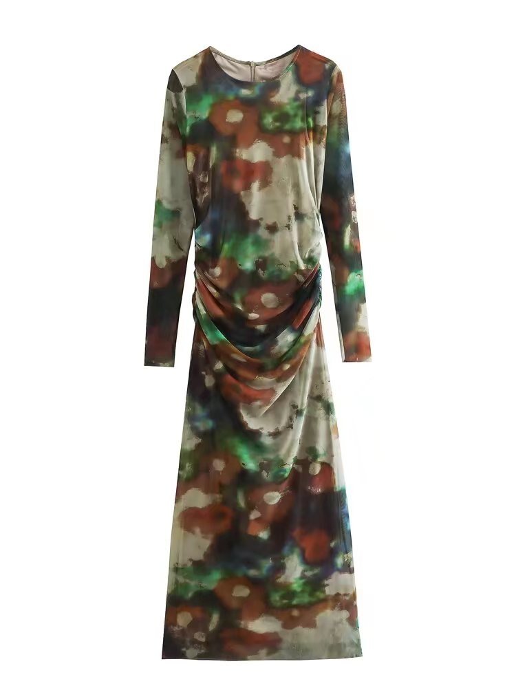 Faux Camo Dress - Kelly Obi New York