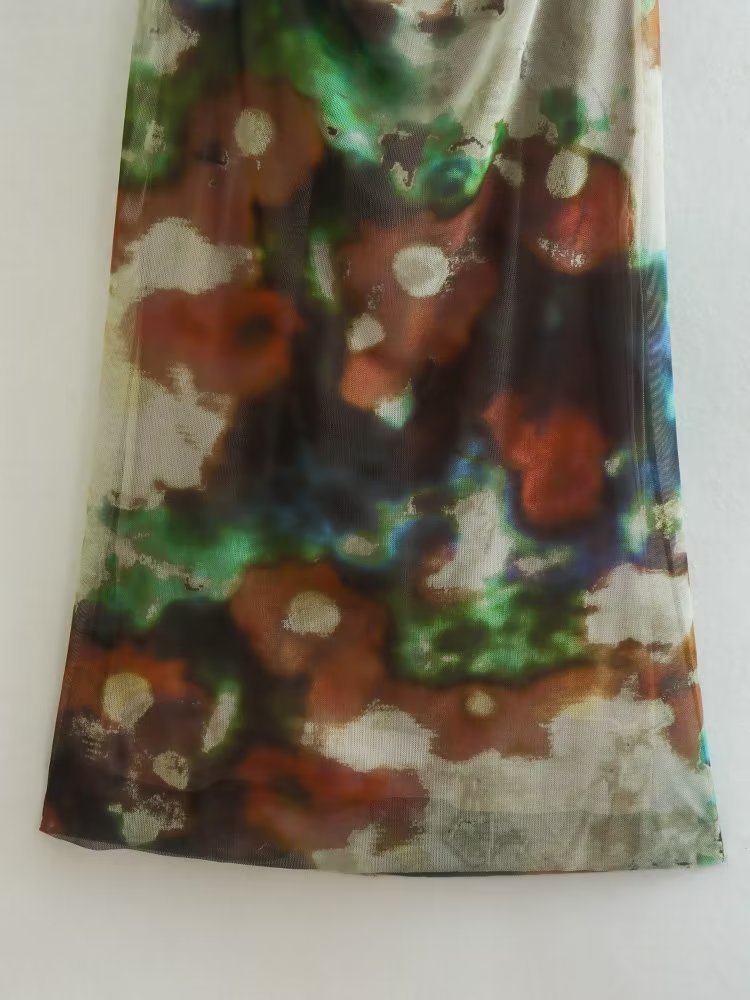 Faux Camo Dress - Kelly Obi New York