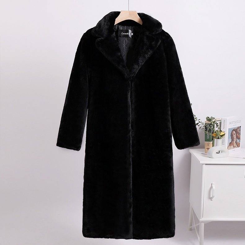 Faux Fur Loose Women's Coat - Kelly Obi New York