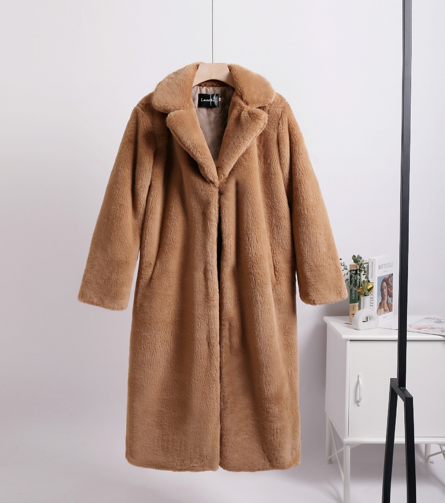 Faux Fur Loose Women's Coat - Kelly Obi New York