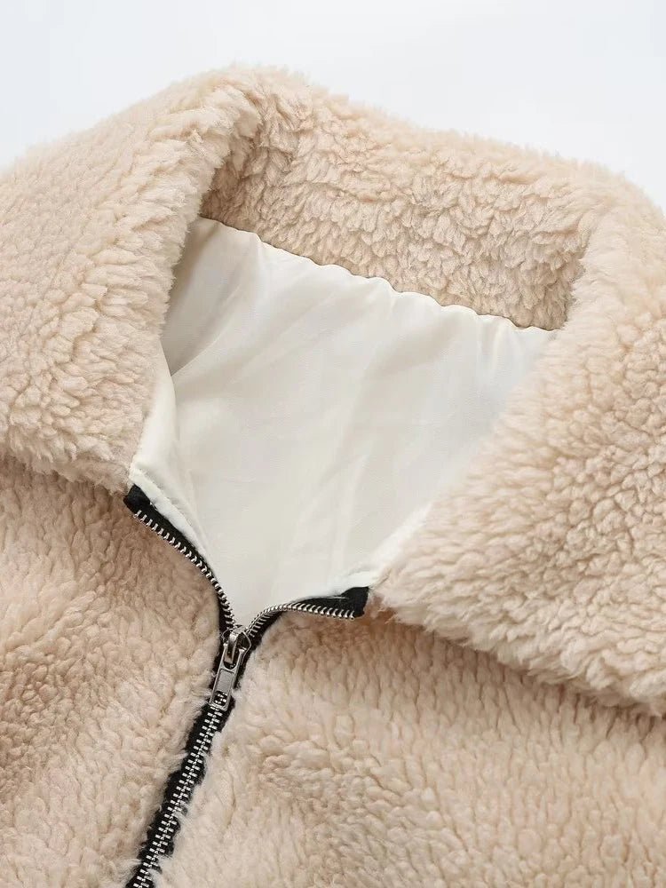 Faux Fur Short Thermal Coat - Kelly Obi New York