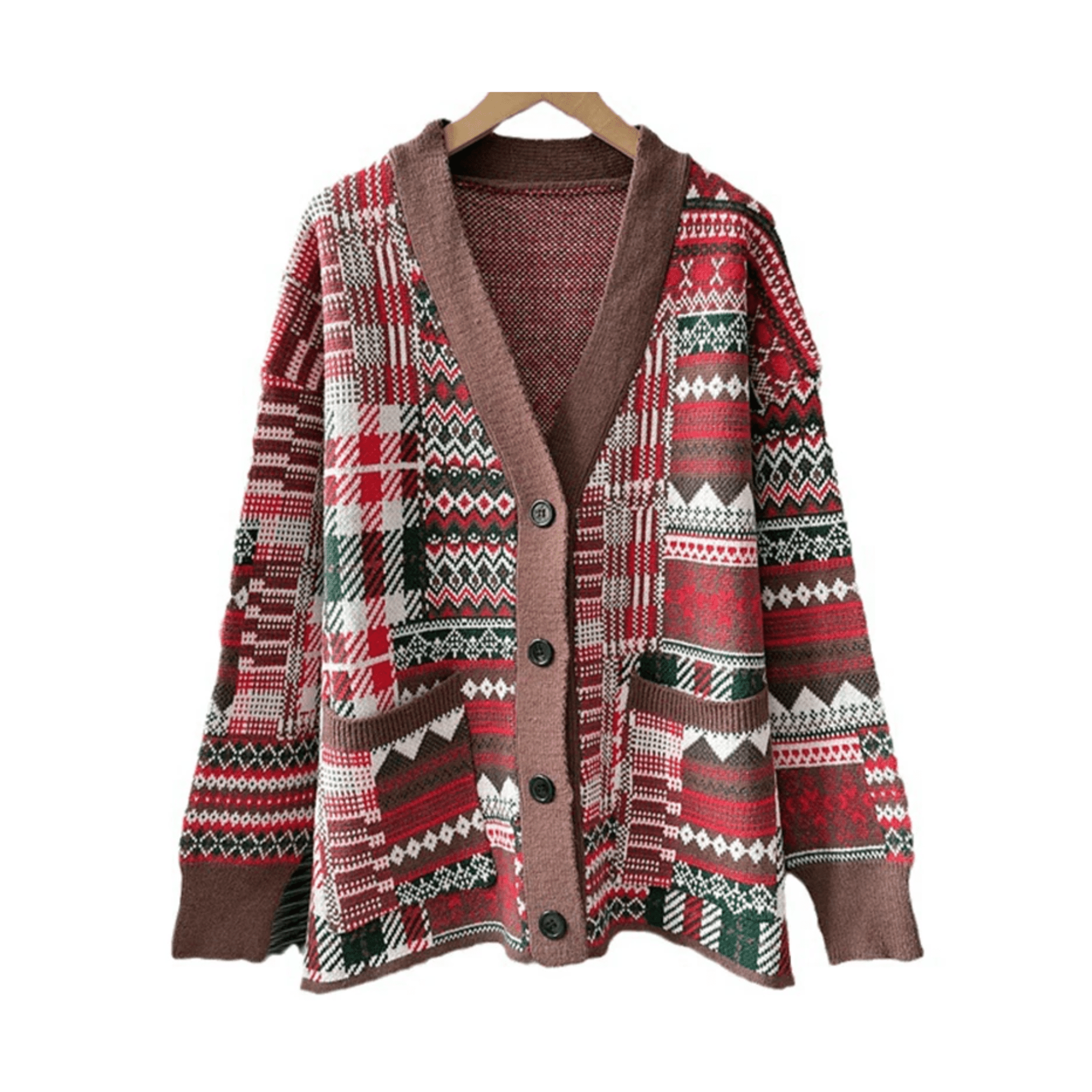 Festive Loose Knit Jacket - Kelly Obi New York