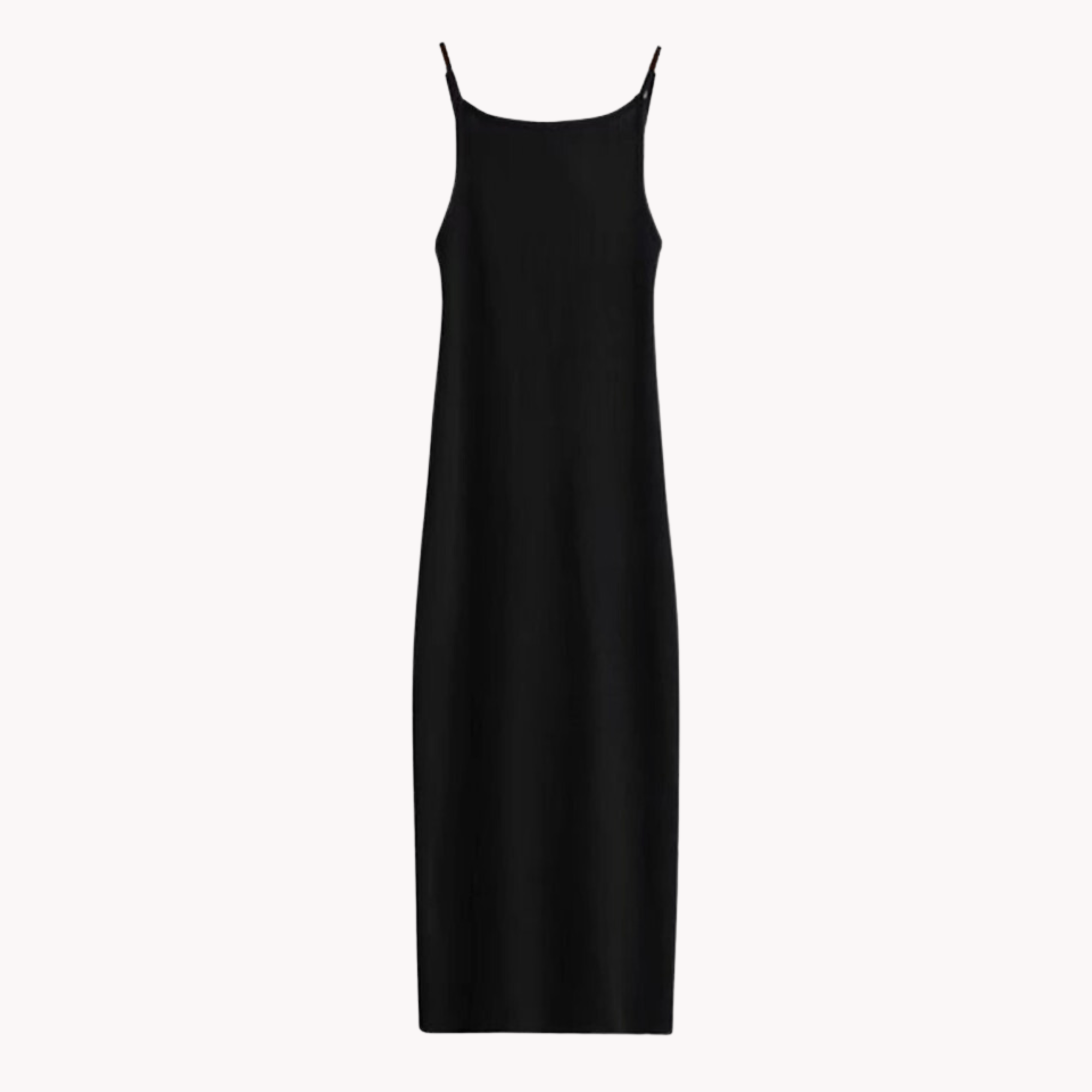 Fitted Knit Midi Backless Dress - Kelly Obi New York