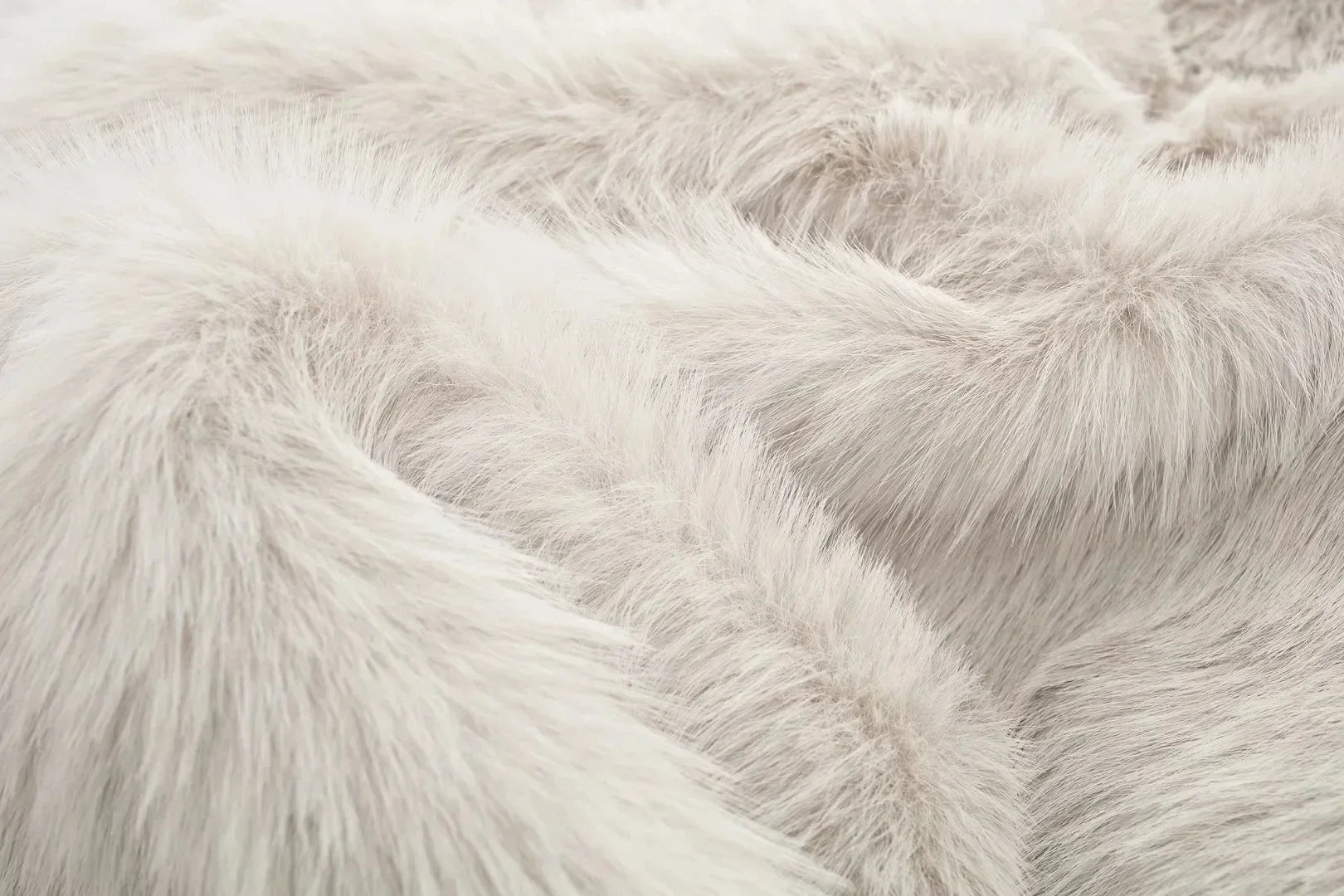 Fluffy Faux Fur Long Coat - Kelly Obi New York