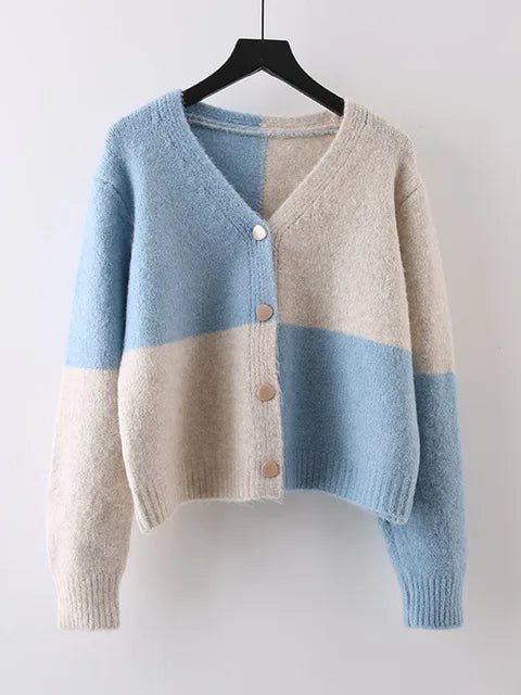 Four Blocks Knit Loose Sweater - Kelly Obi New York