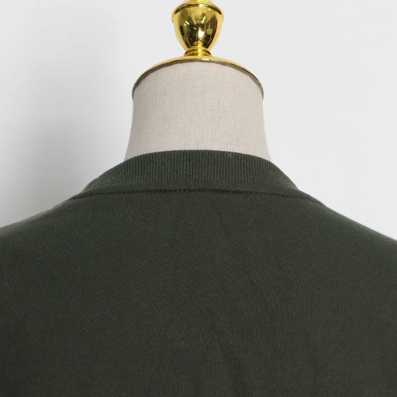 Green Gathered Waist Sweatshirt - Kelly Obi New York