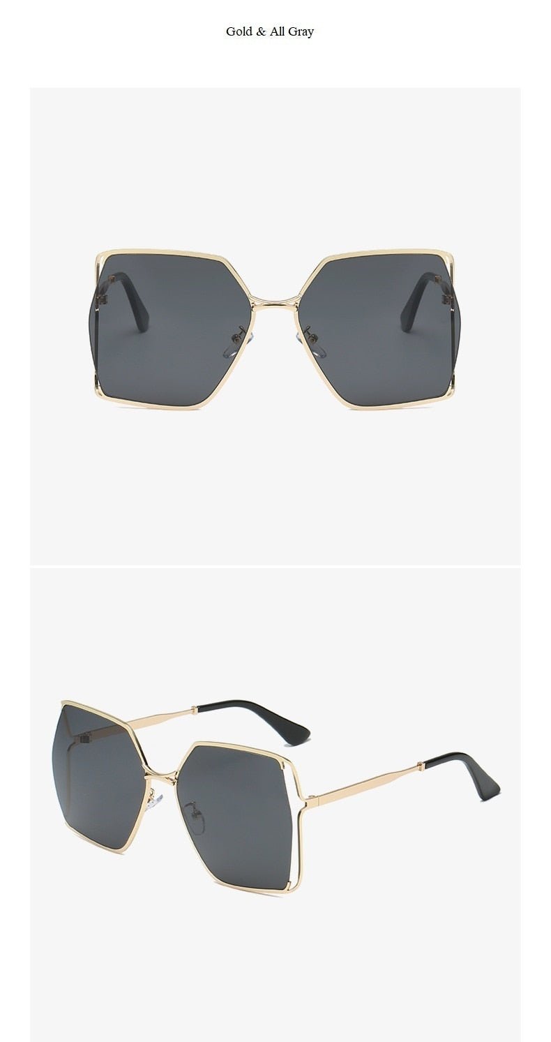 Hollow Lens Sunglasses - Kelly Obi New York