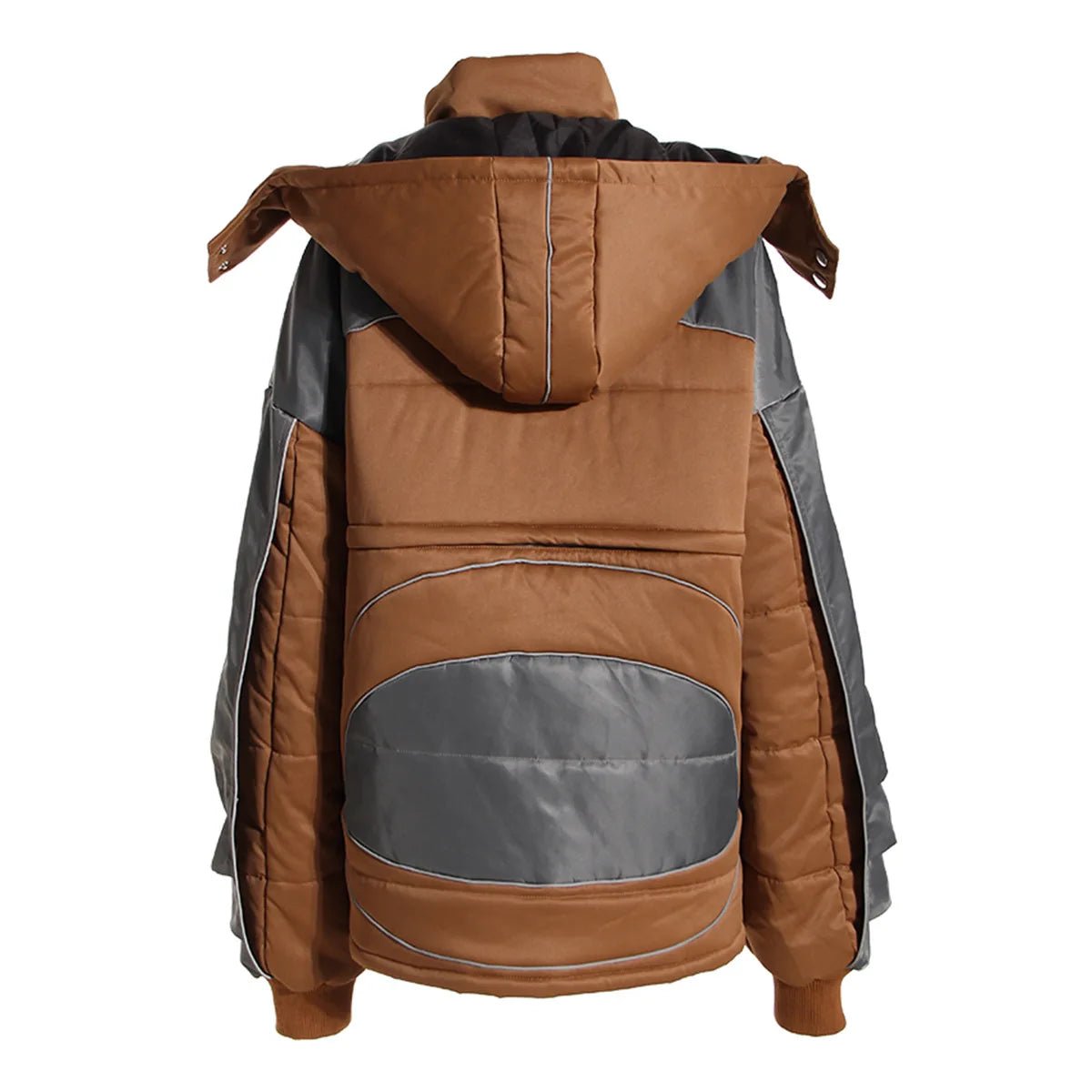 Hooded Zip-Up Detachable Bottom Jacket - Kelly Obi New York