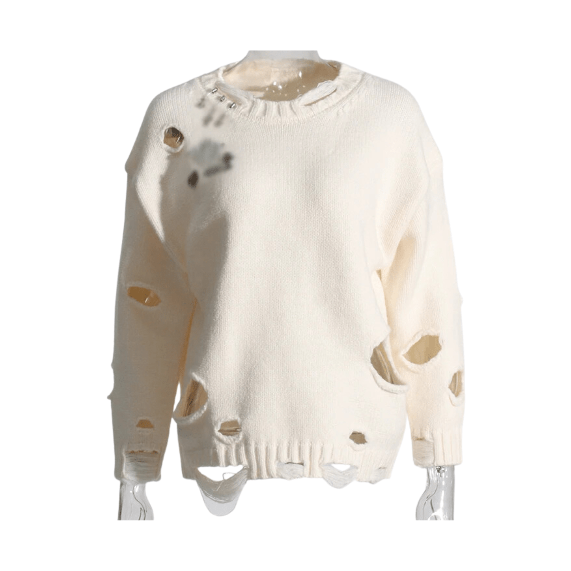 In Tatters Knit Sweater - Kelly Obi New York