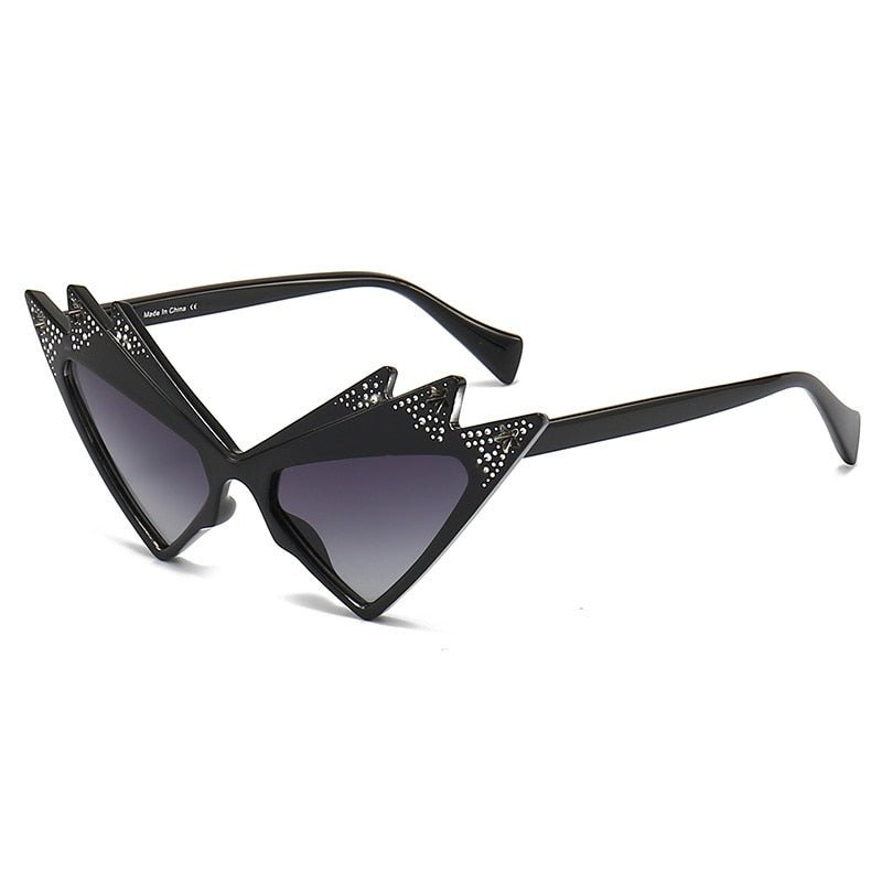 Irregular Butterfly Cat Eye Sunglasses - Kelly Obi New York