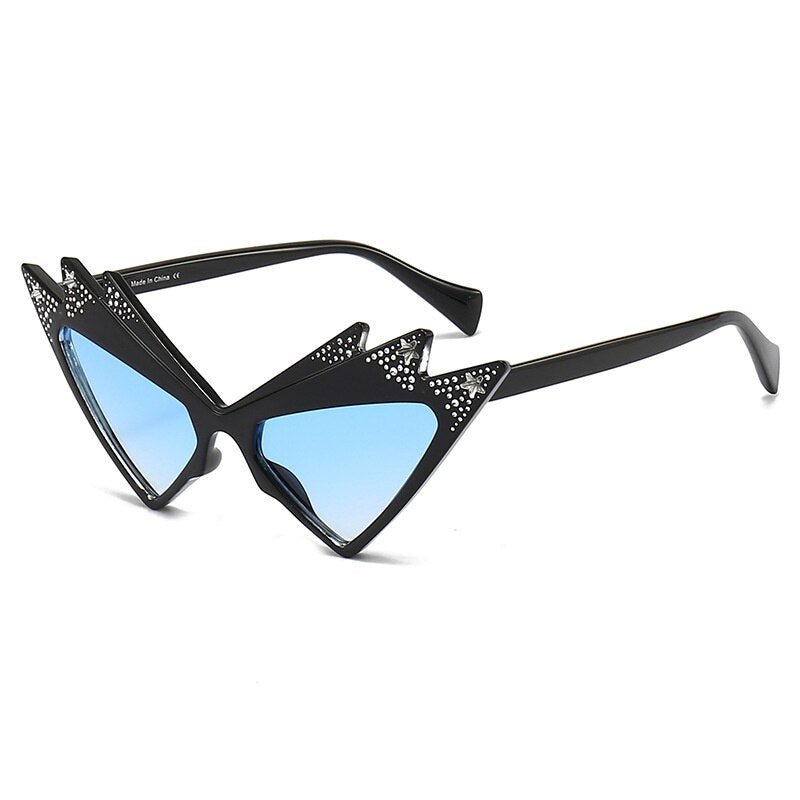 Irregular Butterfly Cat Eye Sunglasses - Kelly Obi New York