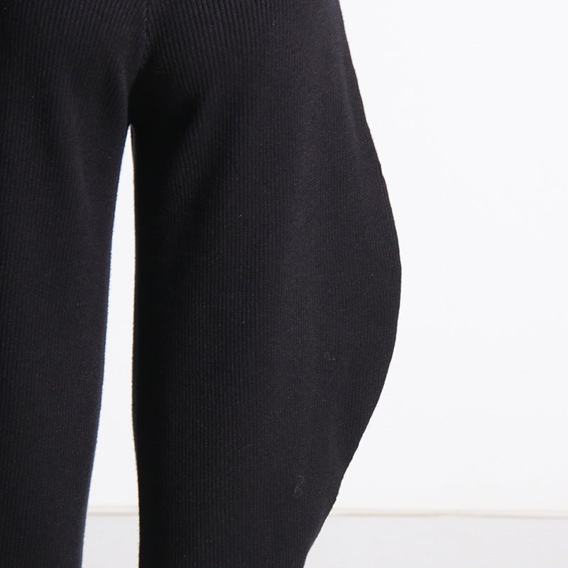 Irregular Knit Pants - Kelly Obi New York