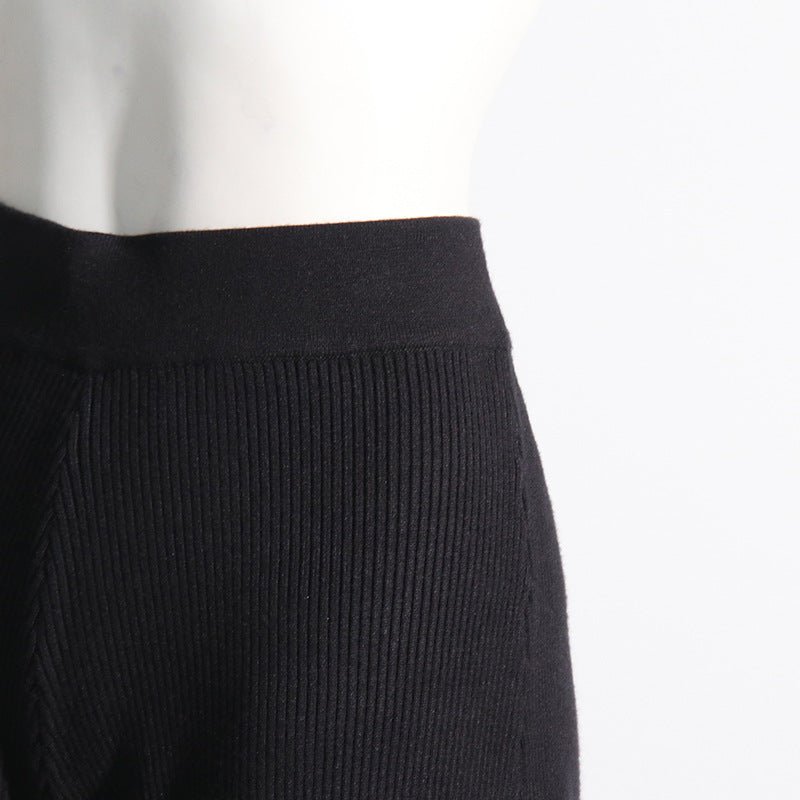 Irregular Knit Pants - Kelly Obi New York