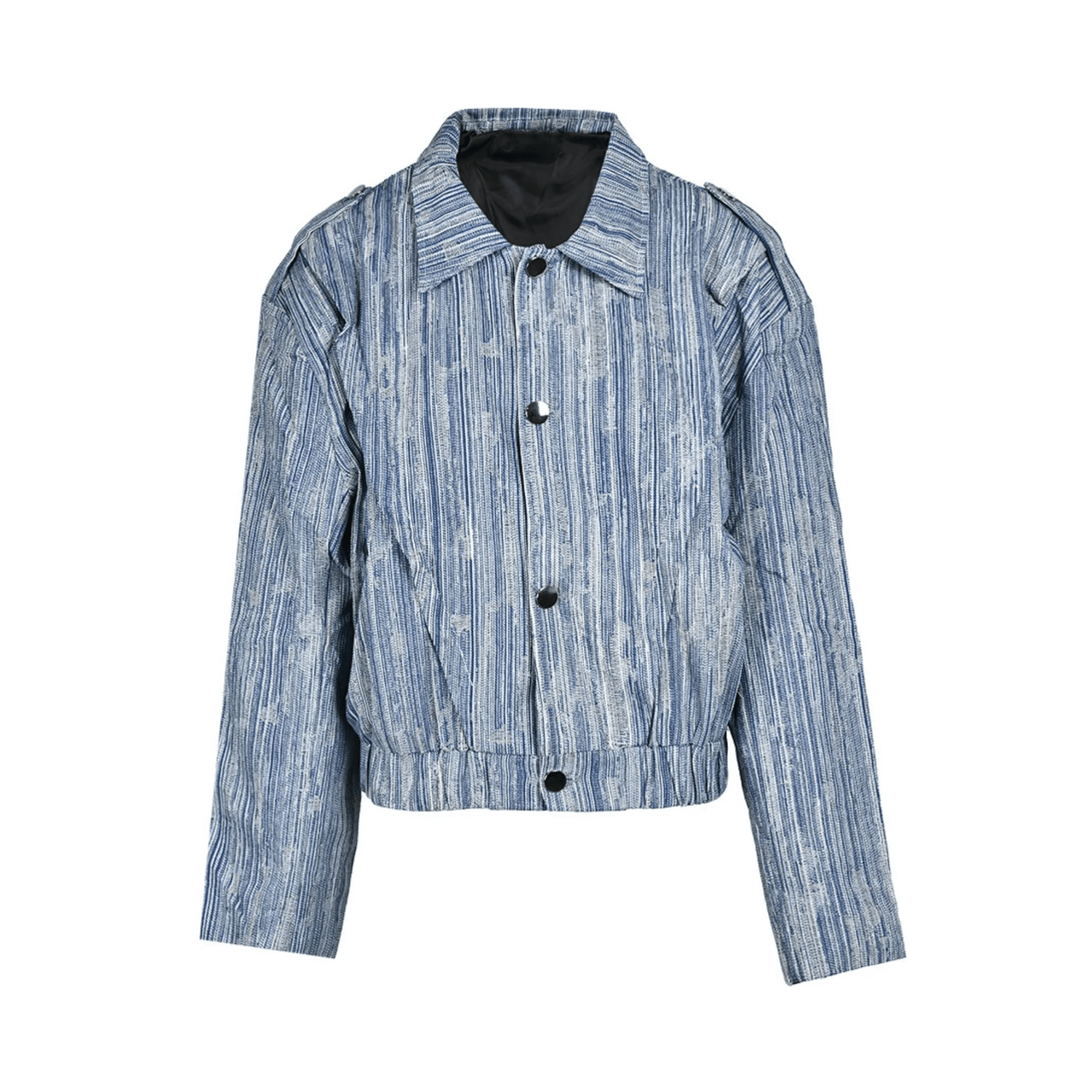 Johnny Collar Denim Jacket - Kelly Obi New York