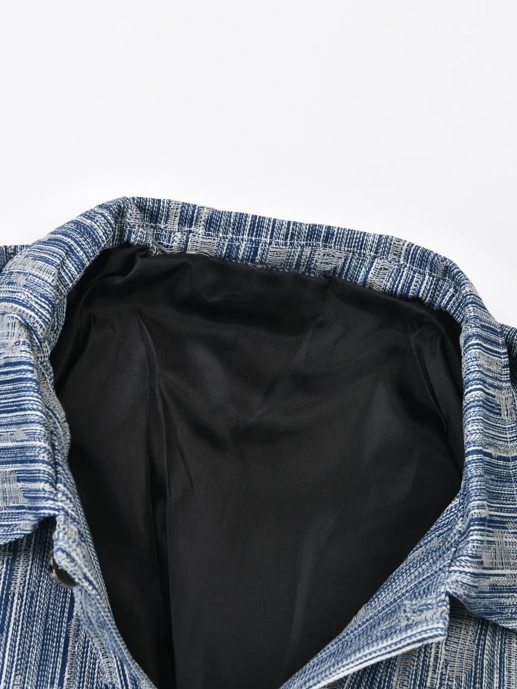 Johnny Collar Denim Jacket - Kelly Obi New York