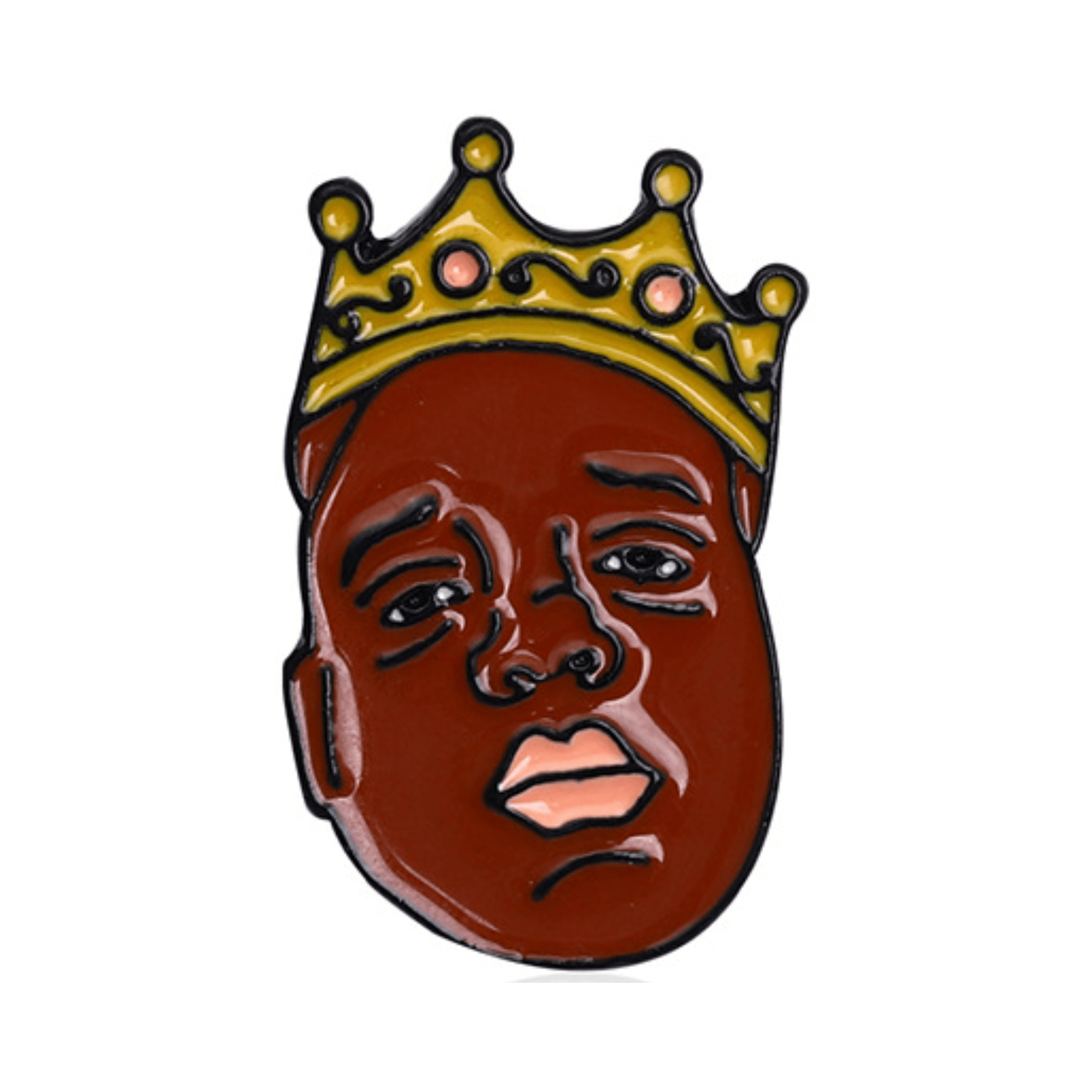 King Biggie Enamel Pin - Kelly Obi New York