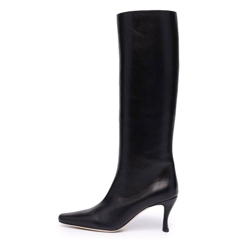 Knee-High Platform Riding Boots - Kelly Obi New York